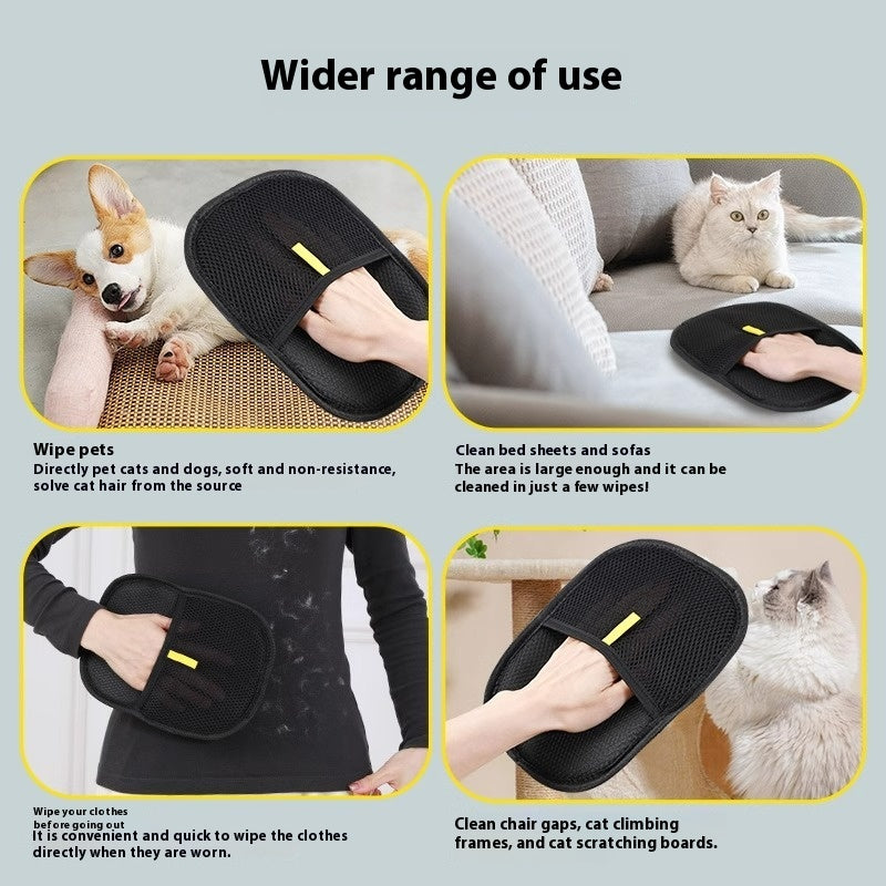 Guante de cepillado para perros y gatos — detalle 11
