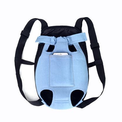 Mochila transpirable para perros y gatos