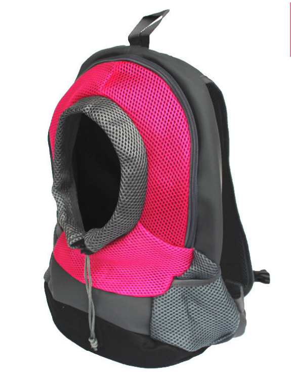 Mochila de transporte con malla para mascotas — detalle 7
