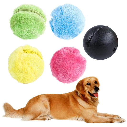 Bola de Peluche Eléctrica para Mascotas