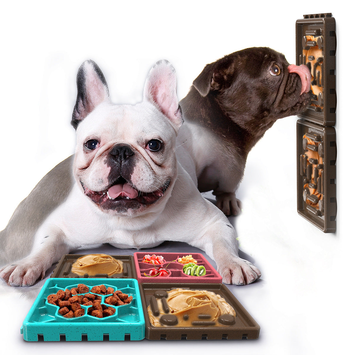 Alfombrilla para lamer con ventosas para perros — detalle 6