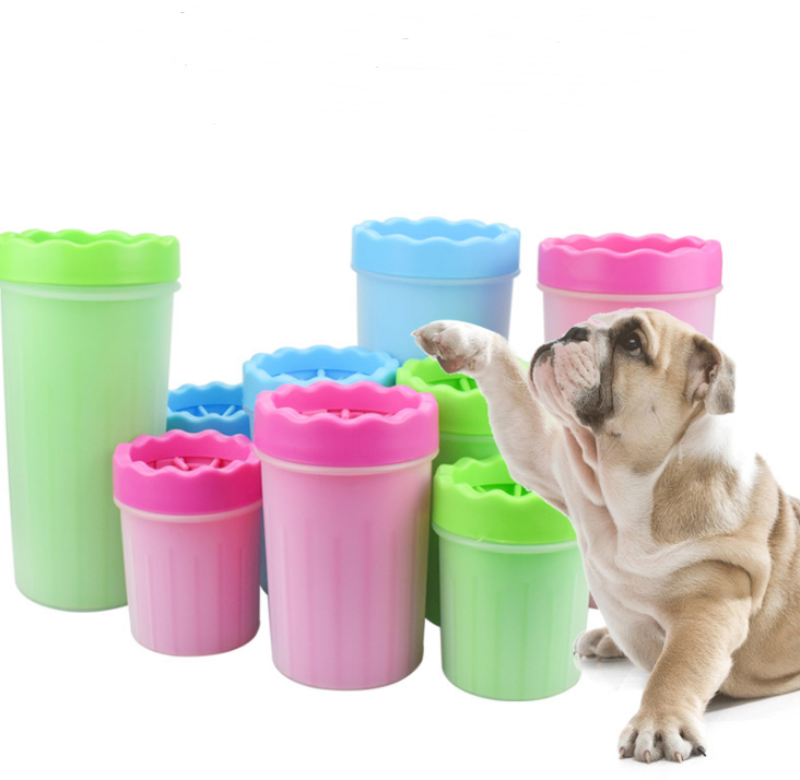 Limpiador de patas de silicona para perros