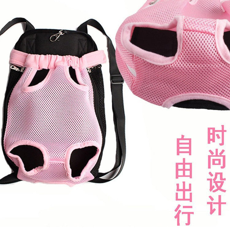 Mochila transpirable para perros y gatos