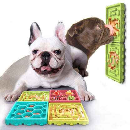 Alfombrilla para lamer con ventosas para perros — detalle 5