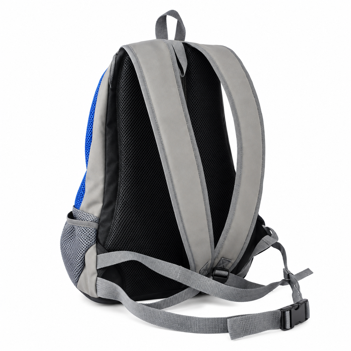 Vista trasera de la mochila y correas — imagen retocada