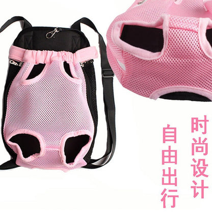 Mochila transpirable para perros y gatos