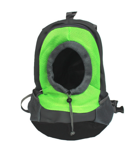 Mochila de transporte con malla para mascotas — detalle 4