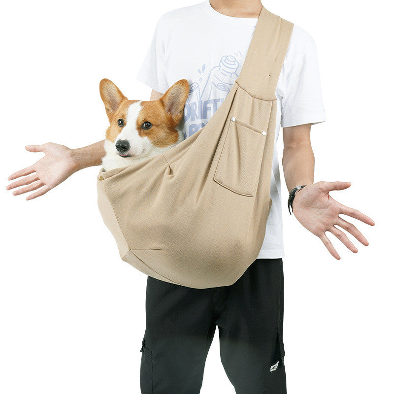 Bolso de hombro con malla para mascotas — detalle 9