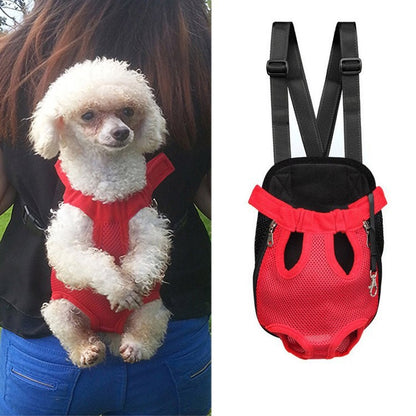 Mochila transpirable para perros y gatos