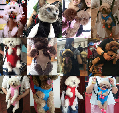 Mochila transpirable para perros y gatos