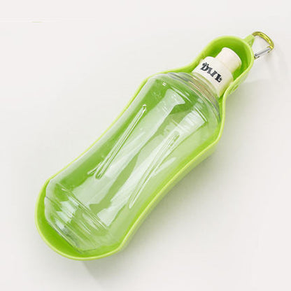 Dispensador de Agua de Plástico para Mascotas de Viaje