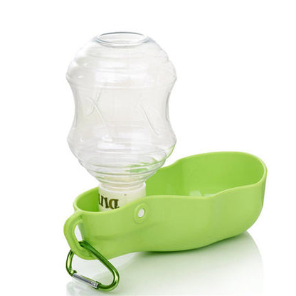 Dispensador de Agua de Plástico para Mascotas de Viaje