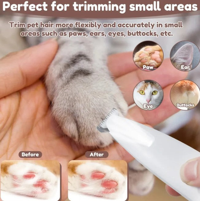 Recortadora de pelo para patas con luz LED — detalle 6