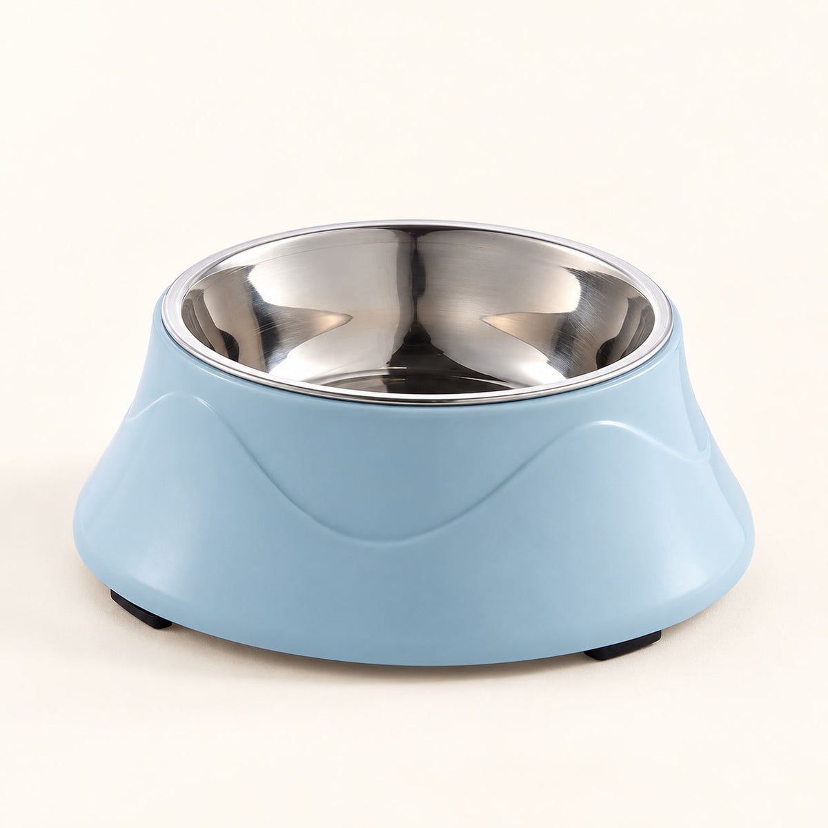 Cuenco de acero inoxidable para perros y gatos — vista de catálogo
