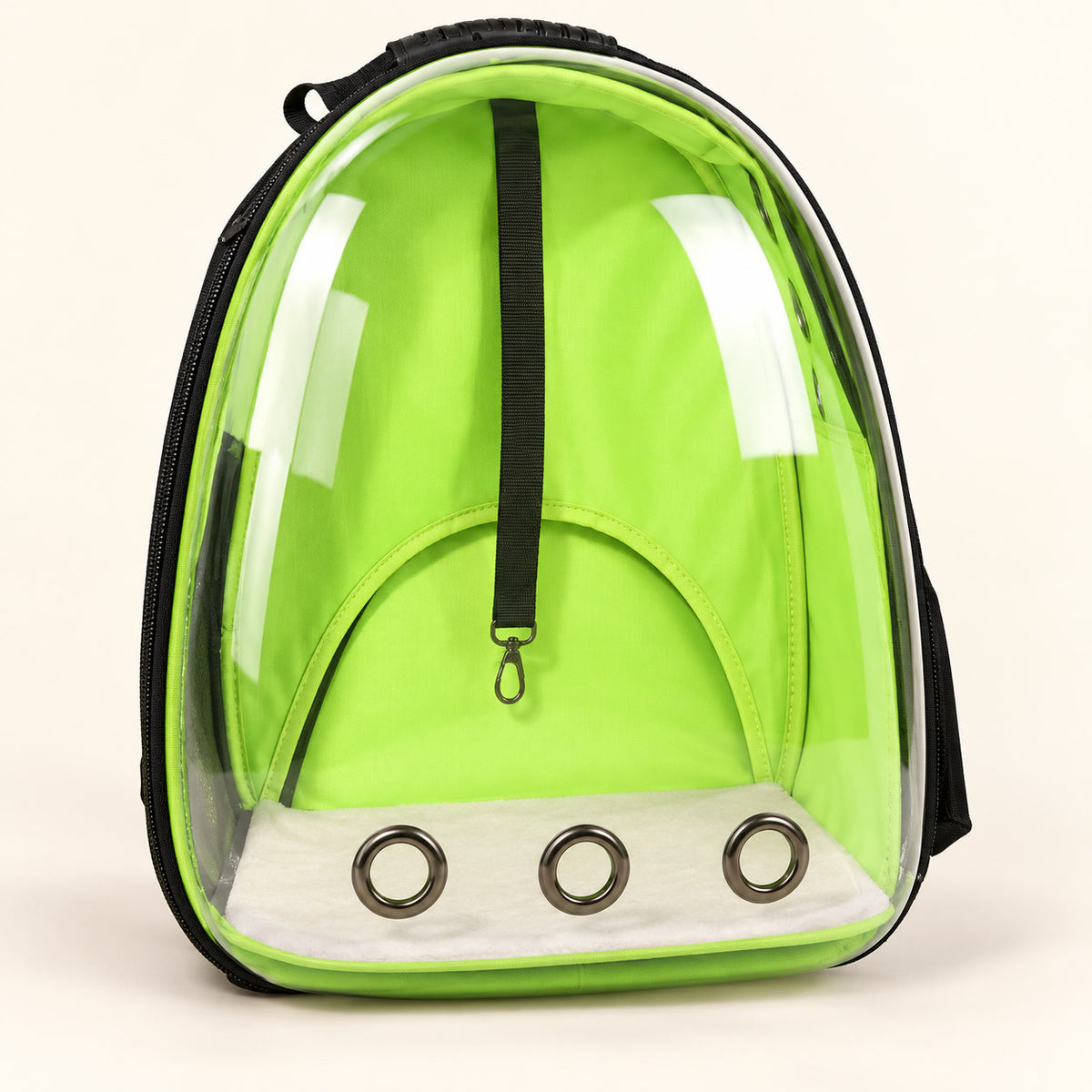 Mochila transportín transparente para gatos — vista de catálogo