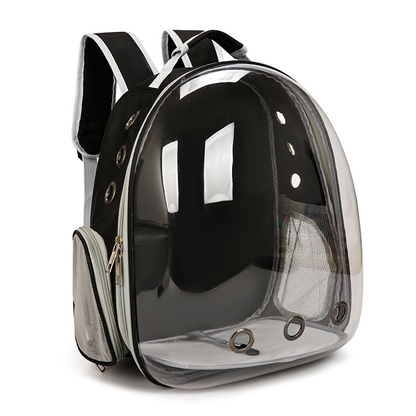 Mochila transportín transparente para gatos — detalle 7