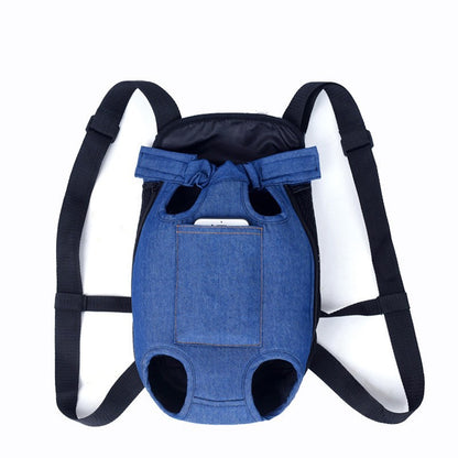 Mochila transpirable para perros y gatos