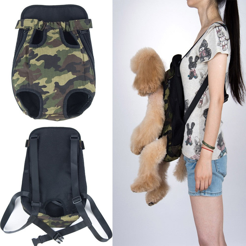 Mochila transpirable para perros y gatos